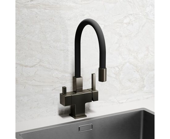 Смеситель для кухни Sancos Arno вороненая сталь SC4005GG_, изображение 18