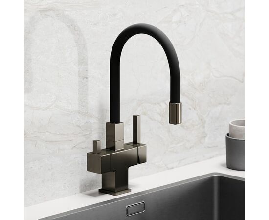 Смеситель для кухни Sancos Arno вороненая сталь SC4005GG_, изображение 22