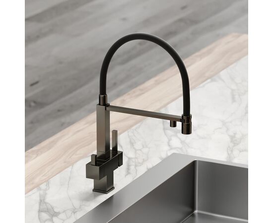 Смеситель для кухни Sancos Moro вороненая сталь SC4006GG_, изображение 6