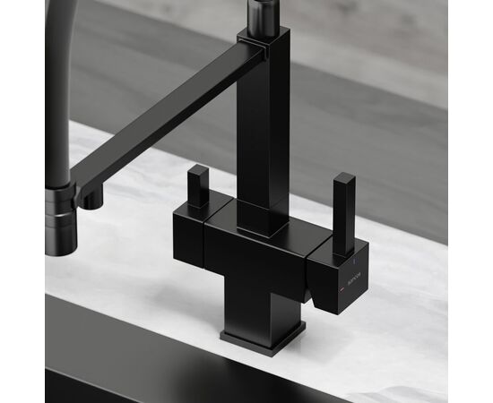 Смеситель для кухни Sancos Moro матовый черный SC4006MB_, изображение 22