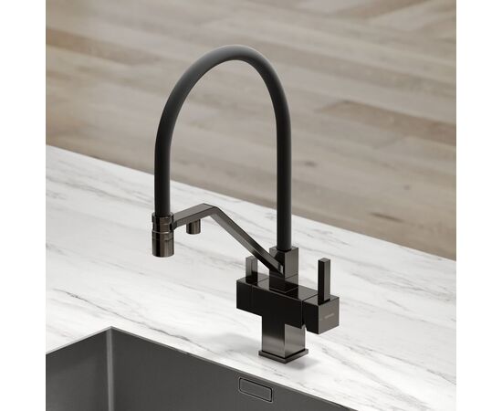 Смеситель для кухни Sancos Loro вороненая сталь SC4007GG_, изображение 22