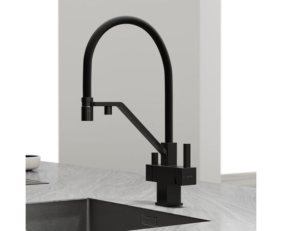 Смеситель для кухни Sancos Loro матовый черный SC4007MB_, изображение 14
