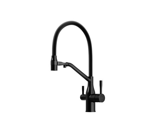 Смеситель для кухни Sancos Orta матовый черный SC4008MB_