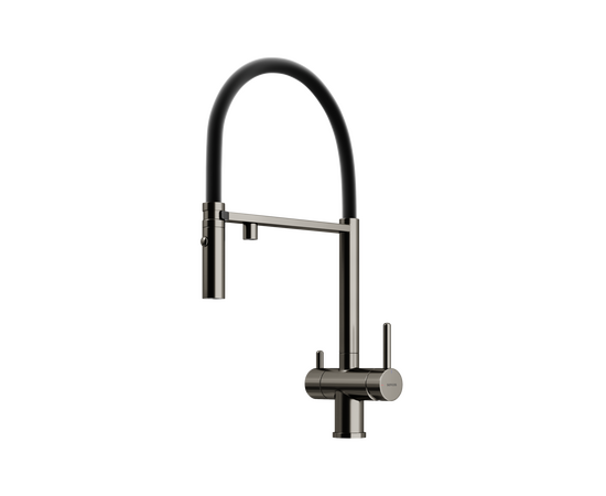 Смеситель для кухни Sancos Imola вороненая сталь SC4010GG_