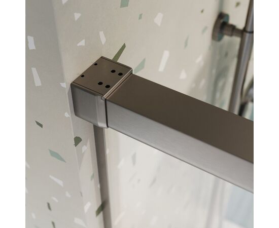 Душевая шторка на ванну CEZARES TANDEM-SOFT-VF-2-180/145-C-GM-IV, Профиль: Оружейная сталь_, изображение 9