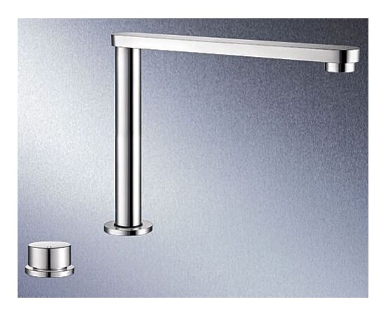 Смеситель для кухни Blanco Eloscope-F II хром 516672 установка перед окном_, изображение 12