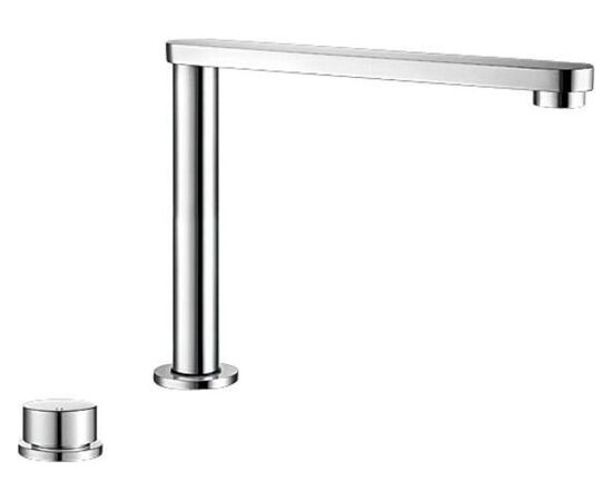 Смеситель для кухни Blanco Eloscope-F II хром 516672 установка перед окном_