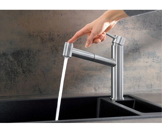 Смеситель Blanco AMBIS-S нержавеющая сталь 523119_