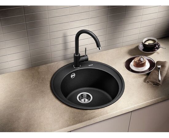 Смеситель для кухни Blanco MIDA черный матовый 526649_, изображение 8