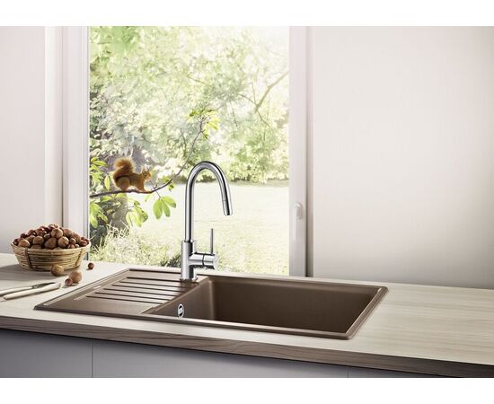 Смеситель для кухни Blanco Mida-S хром 521454 с выдвижной лейкой_, изображение 6