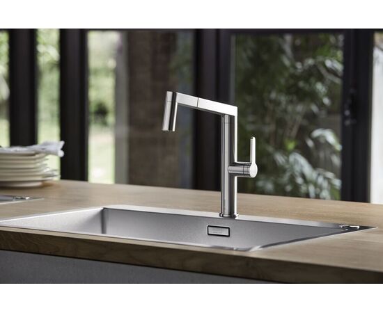 Смеситель для кухни Blanco Panera-S 521547 нержавеющая сталь_, изображение 10