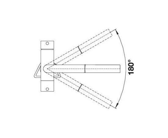 Смеситель для кухни Blanco FONTAS-S II нержавеющая сталь 525199 с подключением фильтра и выдвижной лейкой_, изображение 4