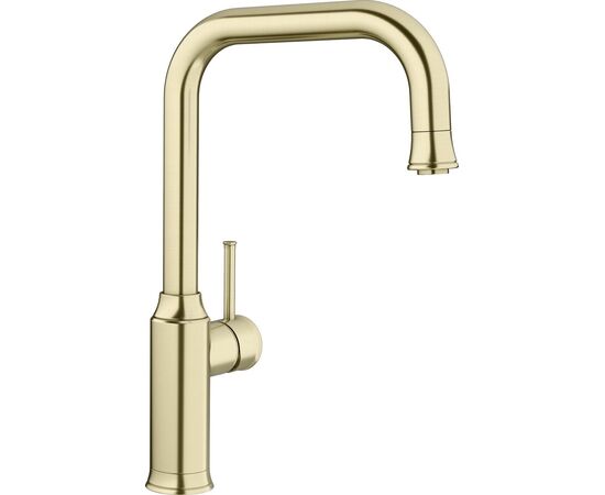 Смеситель для кухни Blanco LIVIA-S с выдвижной лейкой сатин золото 526687_