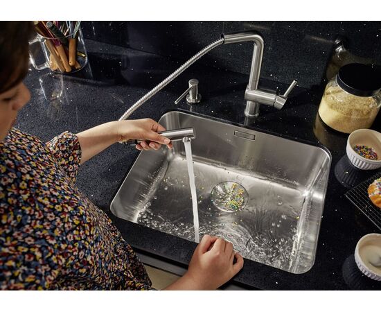 Смеситель для кухни Blanco LINUS-S сатин золото 526684_, изображение 4