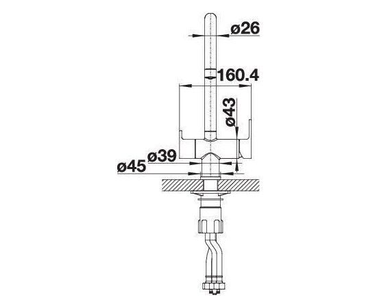 Смеситель для кухни Blanco TRIMA жасмин 526266 с подключением фильтра_, изображение 4