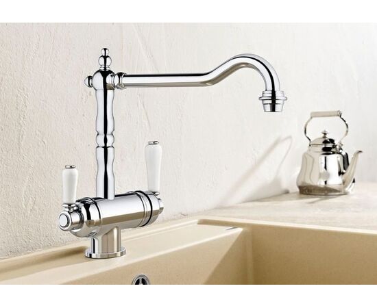 Смеситель для кухни Blanco Sora хром 524217 с подключением фильтра_, изображение 2