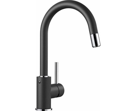 Смеситель для кухни Blanco MIDA-S SILGRANIT антрацит 521455_