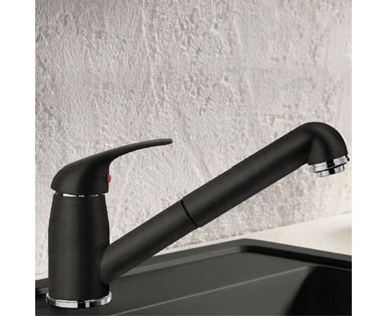 Смеситель Blanco DARAS-S черный 526234_, изображение 2