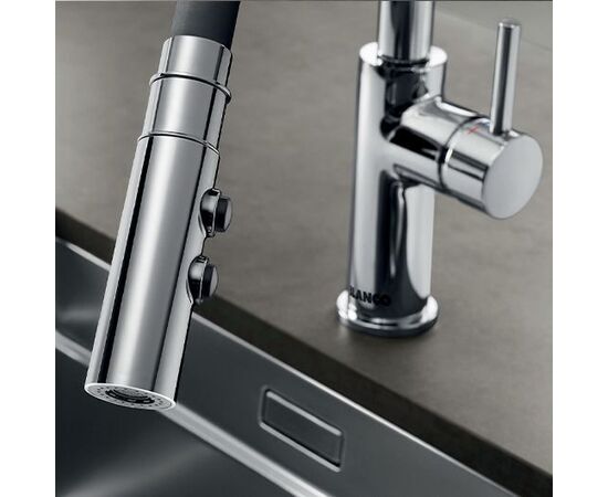 Смеситель для кухни Blanco CATRIS-S Flexo хром 525791 выдвижной шланг_, изображение 2