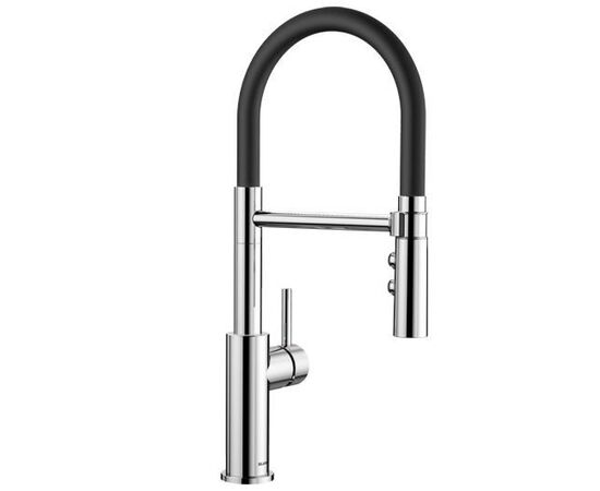 Смеситель для кухни Blanco CATRIS-S Flexo хром 525791 выдвижной шланг_