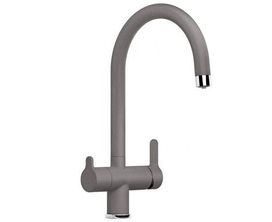 Смеситель для кухни Blanco TRIMA алюметаллик 526265 с подключением фильтра_