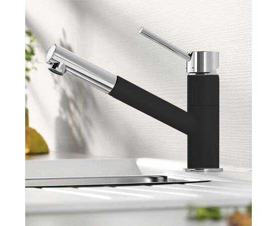 Смеситель для кухни Blanco KANO-S антрацит/хром 525038_, изображение 6