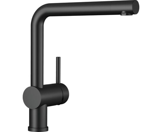 Смеситель для кухни Blanco LINUS матовый черный 525806_