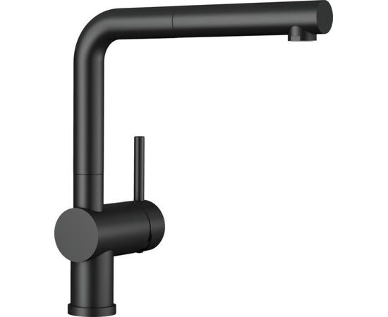 Смеситель для кухни Blanco LINUS-S черный матовый 525807_