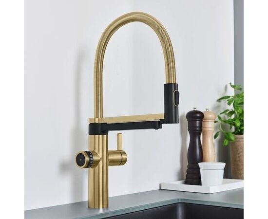 Смеситель для кухни Blanco EVOL-S Pro Filter сатин золото (527430)_, изображение 2