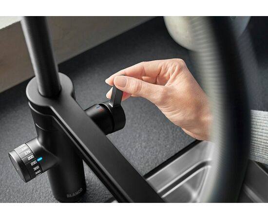 Смеситель для кухни Blanco EVOL-S Pro Filter черный матовый (526636)_, изображение 8