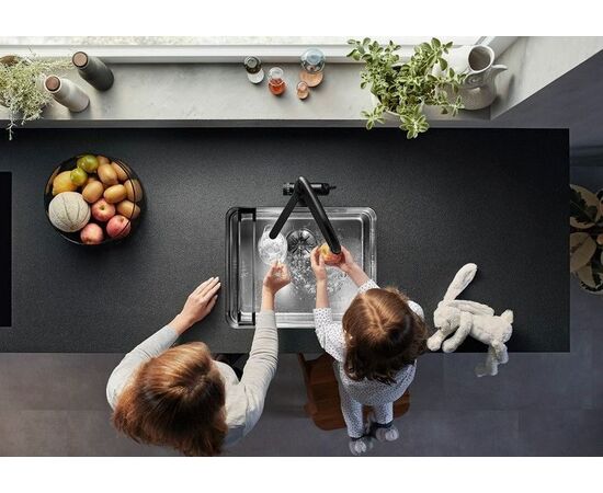 Смеситель для кухни Blanco EVOL-S Pro Filter черный матовый (526636)_, изображение 12