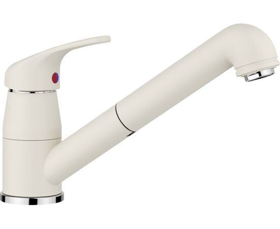 Смеситель Blanco DARAS-S SILGRANIT 526937 мягкий белый_