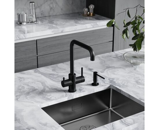 Смеситель для кухни Sancos Vela черный матовый SC4013MB_, изображение 2