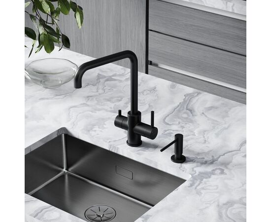 Смеситель для кухни Sancos Vela черный матовый SC4013MB_, изображение 6