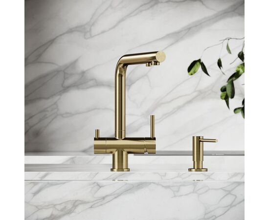 Смеситель для кухни Sancos Foster брашированное золото SC4014BG_, изображение 13