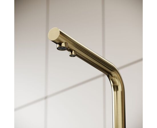 Смеситель для кухни Sancos Foster брашированное золото SC4014BG_, изображение 18