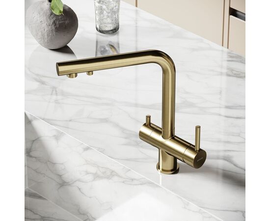 Смеситель для кухни Sancos Foster брашированное золото SC4014BG_, изображение 33