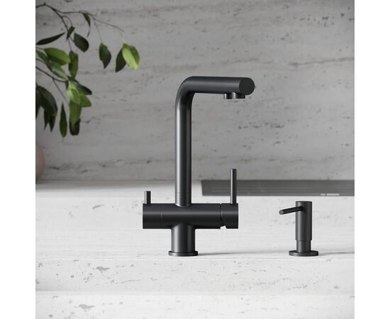 Смеситель для кухни Sancos Foster черный матовый SC4014MB_, изображение 12