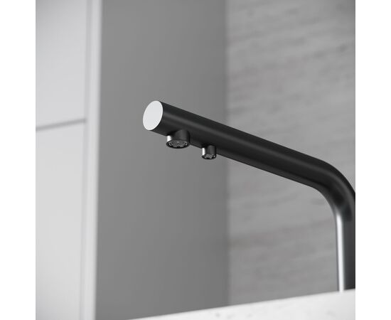 Смеситель для кухни Sancos Foster черный матовый SC4014MB_, изображение 5