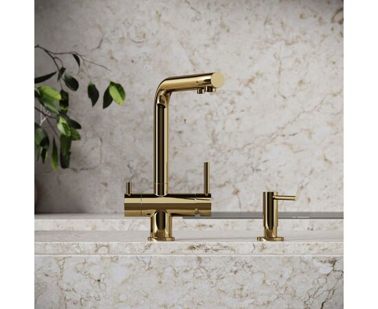 Смеситель для кухни Sancos Foster полированное золото SC4014ZG_, изображение 6