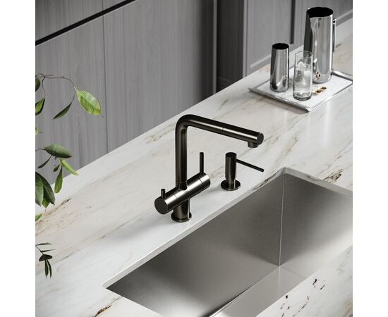 Смеситель для кухни Sancos Spin вороненая сталь SC4015GG_, изображение 2