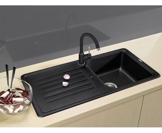 Смеситель для кухни Blanco MIDA черный матовый 526649_, изображение 7