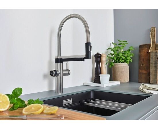 Смеситель для кухни Blanco EVOL-S Pro Filter нержавеющая сталь (526311)_, изображение 3