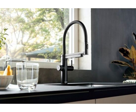 Смеситель для кухни Blanco EVOL-S Pro Filter черный матовый (526636)_, изображение 3