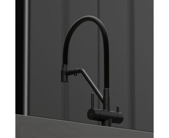 Смеситель для кухни Sancos Dora матовый черный SC4003MB_, изображение 19