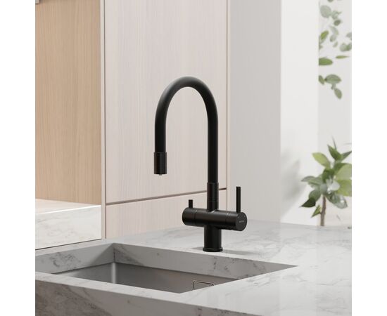 Смеситель для кухни Sancos Lucia матовый черный SC4004MB_, изображение 3