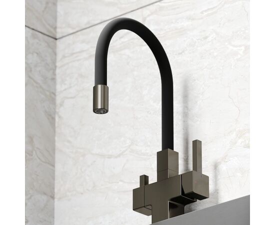 Смеситель для кухни Sancos Arno вороненая сталь SC4005GG_, изображение 3