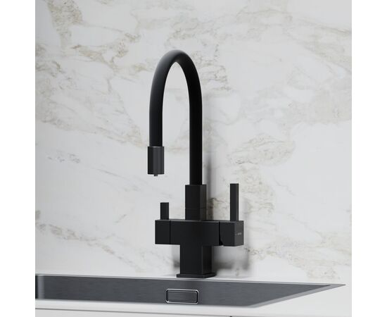 Смеситель для кухни Sancos Arno матовый черный SC4005MB_, изображение 7
