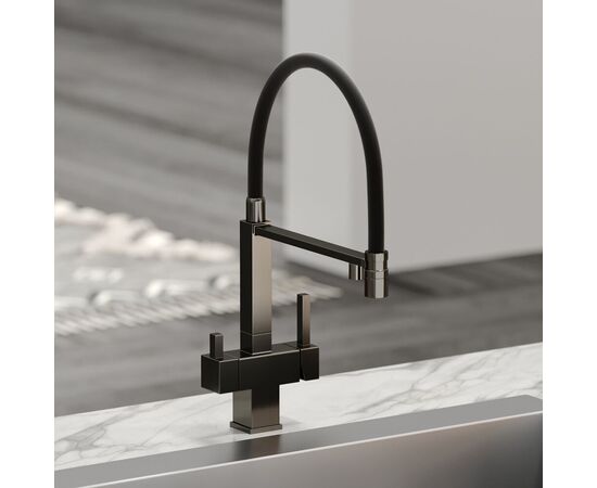 Смеситель для кухни Sancos Moro вороненая сталь SC4006GG_, изображение 3