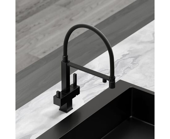 Смеситель для кухни Sancos Moro матовый черный SC4006MB_, изображение 7